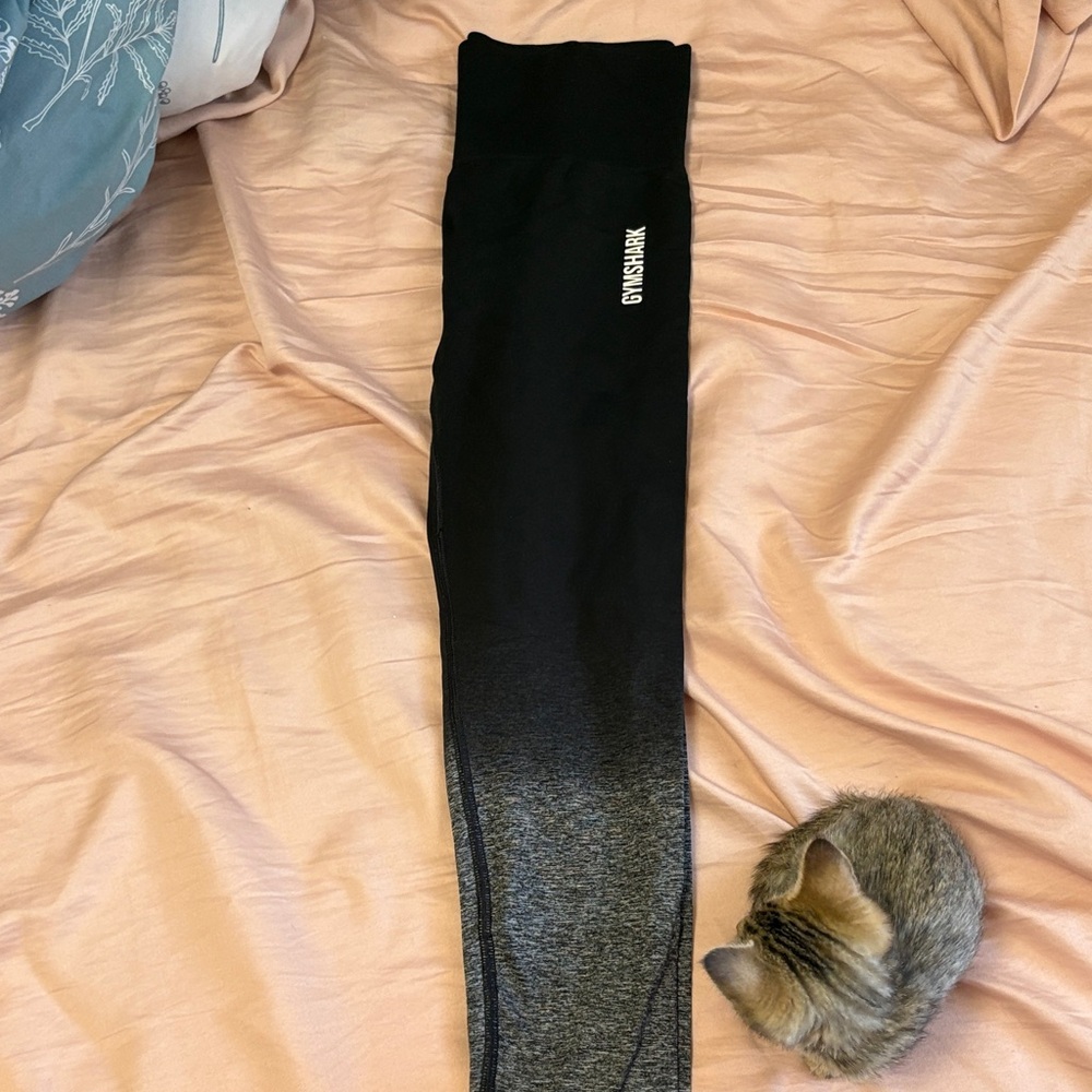 Gymshark Black and Gray Leggings